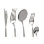 Cutlery DKD Home Decor Silver Stainless steel 2 x 0,5 x 22 cm 20 Pieces