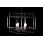 Ceiling Light DKD Home Decor Black Metal 40 W 47 x 40 x 142 cm