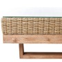 Garden sofa Patsy Wood Rattan 235 x 230 x 64,5 cm