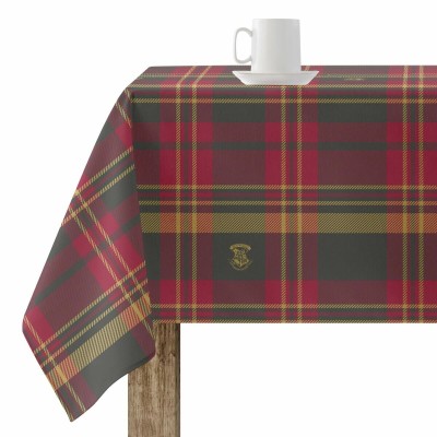 Stain-proof resined tablecloth Harry Potter Christmas in Hogwarts Multicolour 150 x 150 cm