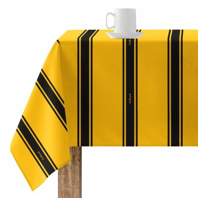 Stain-proof resined tablecloth Harry Potter Hufflepuff Multicolour 100 x 150 cm