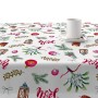 Stain-proof resined tablecloth Belum Merry Christmas Multicolour 150 x 150 cm