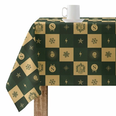 Stain-proof resined tablecloth Harry Potter Slytherin Multicolour 250 x 150 cm