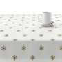 Stain-proof resined tablecloth Belum Snowflakes Gold Multicolour 100 x 150 cm