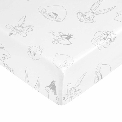 Drap housse Looney Tunes Multicouleur Lit king size