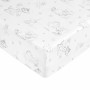 Fitted bottom sheet Tom & Jerry Multicolour Super king