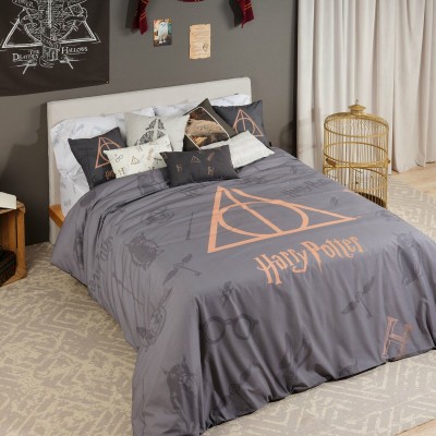 Nordic cover Harry Potter Deathly Hallows Multicolour 175 Threads 200 x 200 cm Small double