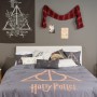 Nordic cover Harry Potter Deathly Hallows Multicolour 175 Threads 200 x 200 cm Small double