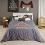 Housse de Couette Harry Potter Deathly Hallows Multicouleur 175 Fils 220 x 220 cm Lit 2 persones