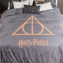 Housse de Couette Harry Potter Deathly Hallows Multicouleur 175 Fils 220 x 220 cm Lit 2 persones