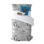 Housse de Couette Superman Superman Gris 175 Fils 240 x 220 cm