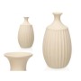 Vase Beige Ceramic 27 x 48 x 27 cm