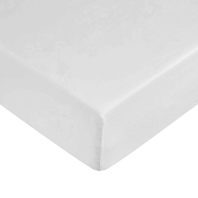 Fitted bottom sheet Decolores Liso White Super king Smooth