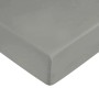 Fitted bottom sheet Decolores Liso Steel Super king Smooth