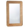 Miroir mural Marron Bois de manguier Rayures 90 x 60 x 2 cm