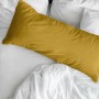 Pillowcase Decolores Liso Mustard 175 Threads 45 x 110 cm