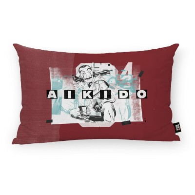 Cushion cover La casa de papel Aikido C White Multicolour 30 x 50 cm