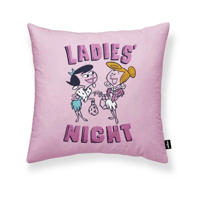 Cushion cover The Flintstones Let's Rock B Multicolour 45 x 45 cm