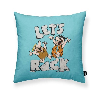 Housse de coussin The Flintstones Let's Rock A Multicouleur 45 x 45 cm