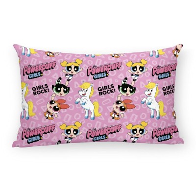 Cushion cover Powerpuff Girls Powerpuff C Multicolour Pink 30 x 50 cm