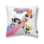 Cushion cover Powerpuff Girls Powerpuff A White Multicolour 45 x 45 cm