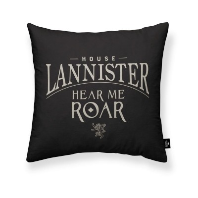 Housse de coussin Game of Thrones Lannister A Noir Multicouleur 45 x 45 cm