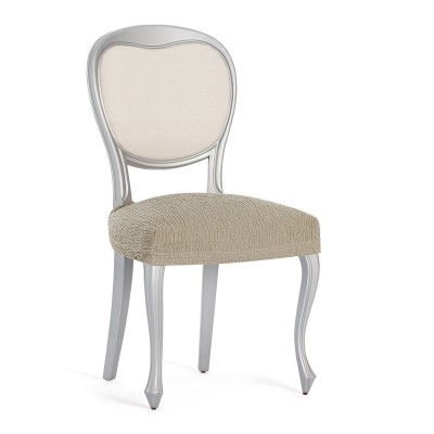 Chair Cover Eysa TROYA Light brown 50 x 5 x 50 cm 2 Units