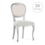 Chair Cover Eysa BRONX Soft green 50 x 5 x 50 cm 2 Units