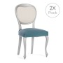 Chair Cover Eysa BRONX Emerald Green 50 x 5 x 50 cm 2 Units