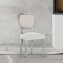 Chair Cover Eysa BRONX White 50 x 5 x 50 cm 2 Units