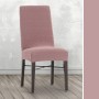 Chair Cover Eysa JAZ Pink 50 x 60 x 50 cm 2 Units