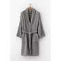 Dressing Gown Paduana Grey 450 g/m² 100% cotton