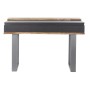 Console DKD Home Decor 115 x 40 x 80 cm Noir Bois Marron Gris foncé Bois de manguier