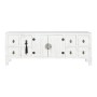 Meubles de télévision DKD Home Decor Blanc Naturel Sapin Bois MDF 130 x 24 x 51 cm