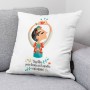 Cushion cover Decolores Frida Multicolour 50 x 50 cm