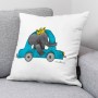 Cushion cover Decolores Elefant Multicolour 50 x 50 cm