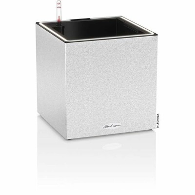 Pot auto-arrosant Lechuza Blanc 30 x 30 cm LED