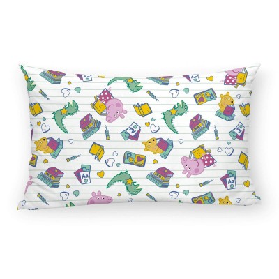 Housse de coussin Decolores Learn C Multicouleur 30 x 50 cm