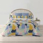 Housse de Couette Decolores Jena Multicouleur 175 Fils 155 x 220 cm