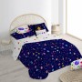 Housse de Couette Decolores Cosmos Multicouleur 175 Fils 240 x 220 cm