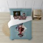 Housse de Couette Superman Superman Geometric Multicouleur 175 Fils 140 x 200 cm