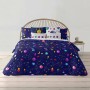 Housse de Couette Decolores Cosmos Multicouleur 175 Fils 260 x 240 cm