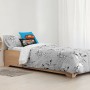 Housse de Couette Superman Superman Gris 175 Fils 200 x 200 cm