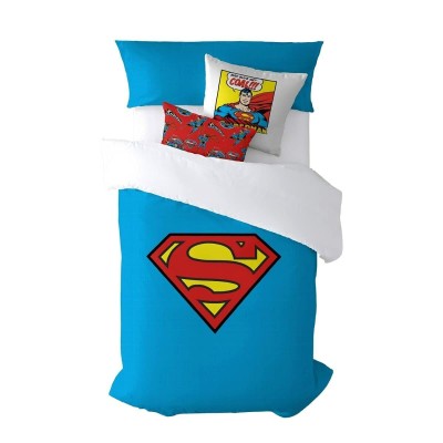 Nordic cover Superman Superman Multicolour 175 Threads 180 x 220 cm