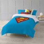 Housse de Couette Superman Superman Multicouleur 175 Fils 180 x 220 cm