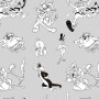 Housse de Couette Looney Tunes Looney BN Blanc black 260 x 240 cm