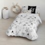 Housse de Couette Looney Tunes Looney B&W Blanc black 175 Fils 260 x 240 cm