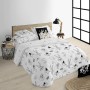 Housse de Couette Looney Tunes Looney B&W Blanc black 175 Fils 200 x 200 cm