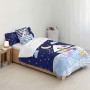 Housse de Couette Peppa Pig Sea Multicouleur 175 Fils 180 x 220 cm