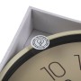 Horloge Murale Versa Jaune Plastique Quartz 4 x 30 x 30 cm